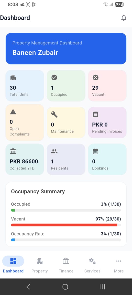 Dashboard